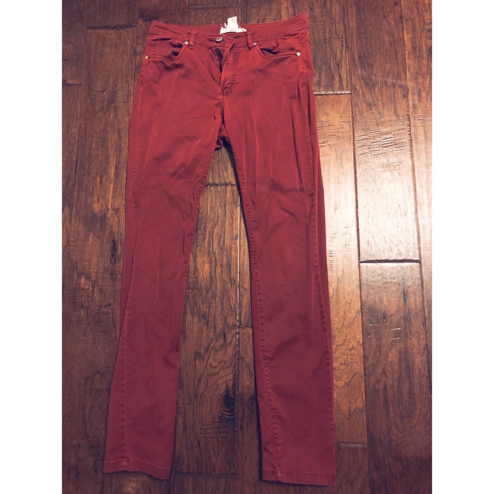 Red Skinny Jean